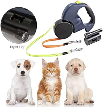 Correa Retráctil Dual para Perro - Automaticprime