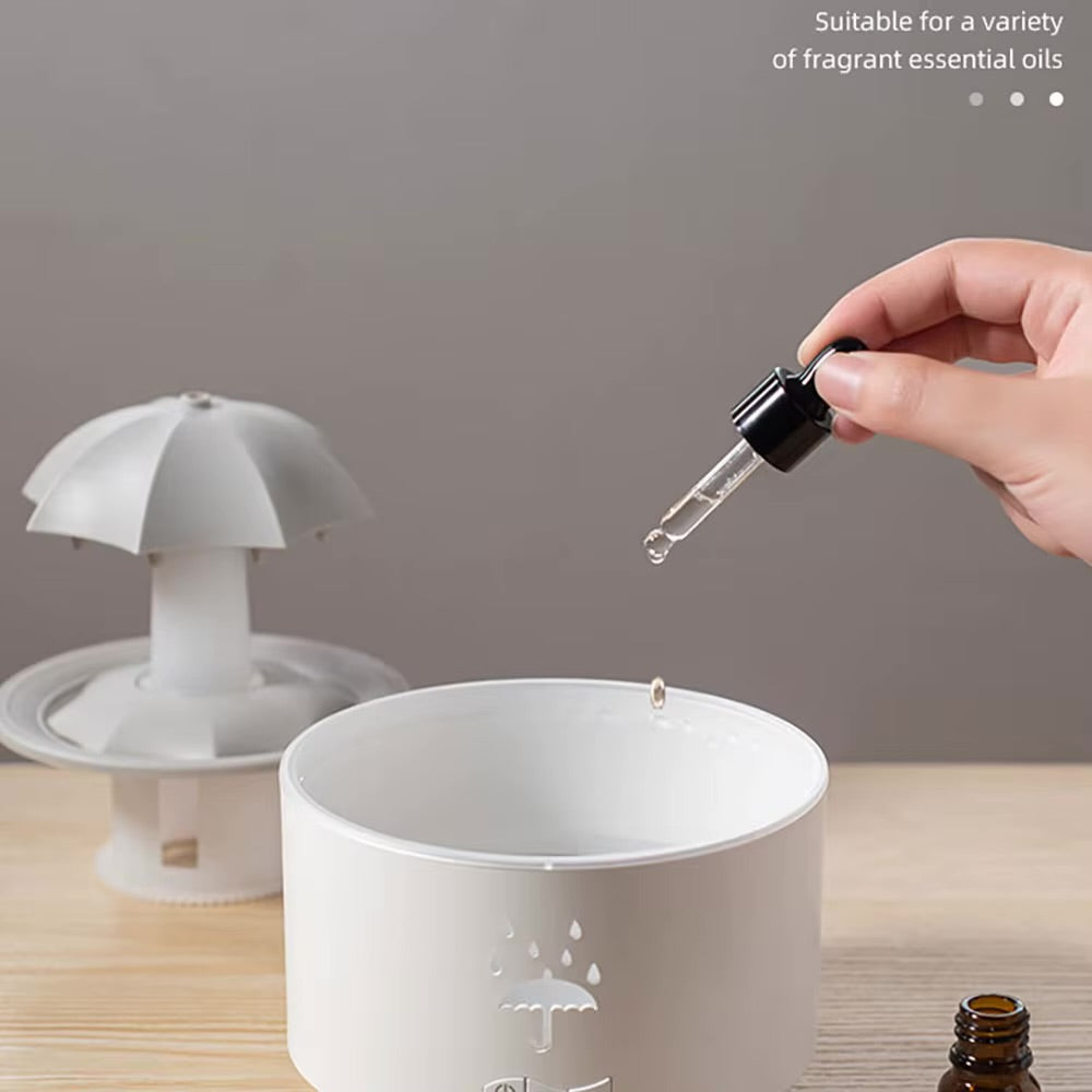 Humidificador de Aire Umbrella: Luz Colorida y Esencia Refrescante para tu Bienestar - Automaticprime