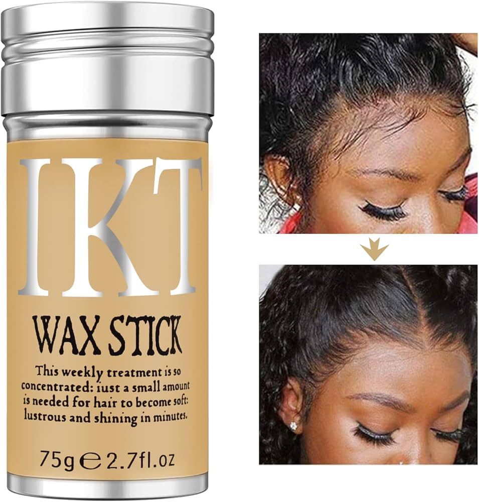 Bastón de Cera Profesional para Cabello: Estilo Sin Grasa para Pelucas y Cabello Dañado - Automaticprime