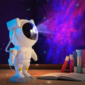 Proyector Estelar Astronauta: Luz Nocturna Galaxy con Control Remoto