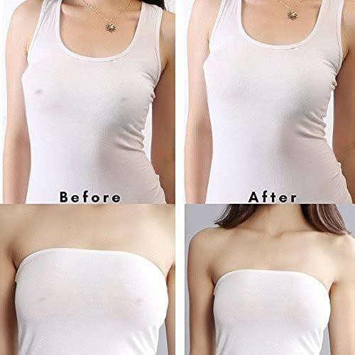 Go Braless Sujetador invisible ultrafino cubrepezones a prueba de sudor